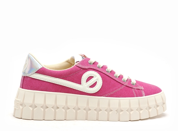No name basses femme play sneaker rose