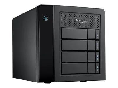 Promise Pegasus32 R4 - Harddisk-array - 16 TB - 4 bays (SATA-600) - HDD 4 TB x 4 - Thunderbolt 3, USB 3.2 Gen 2 (ekstern)