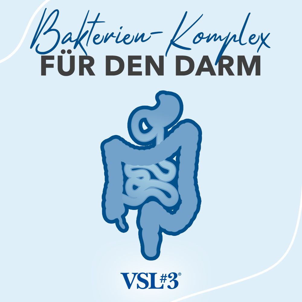 VSL#3® mit 450 Milliarden Bakterien zur Darmsanierung