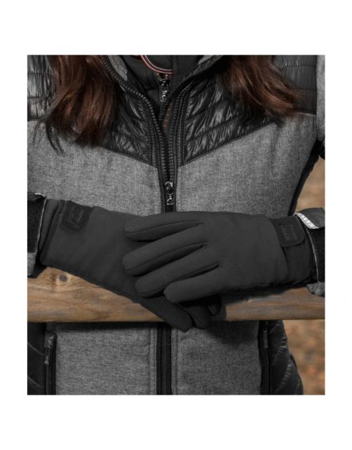 Elt Rijhandschoen Snow Zwart - Ruiteraccessoires