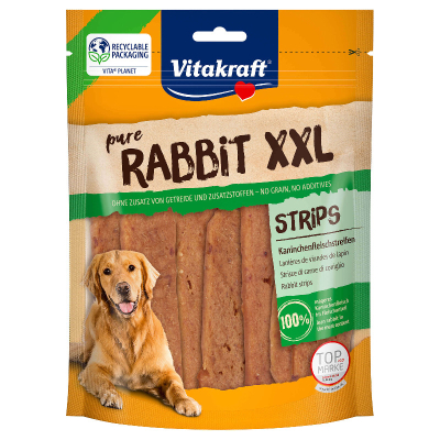 Vitakraft Hundeleckerli Strips Rabbit XXL 250g