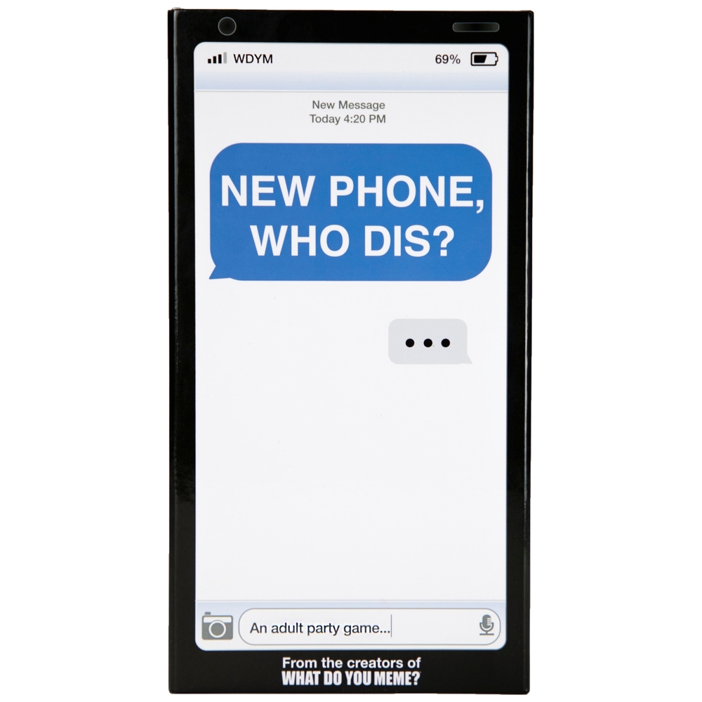 Neues Telefon-Wer-ist-Kartenspiel