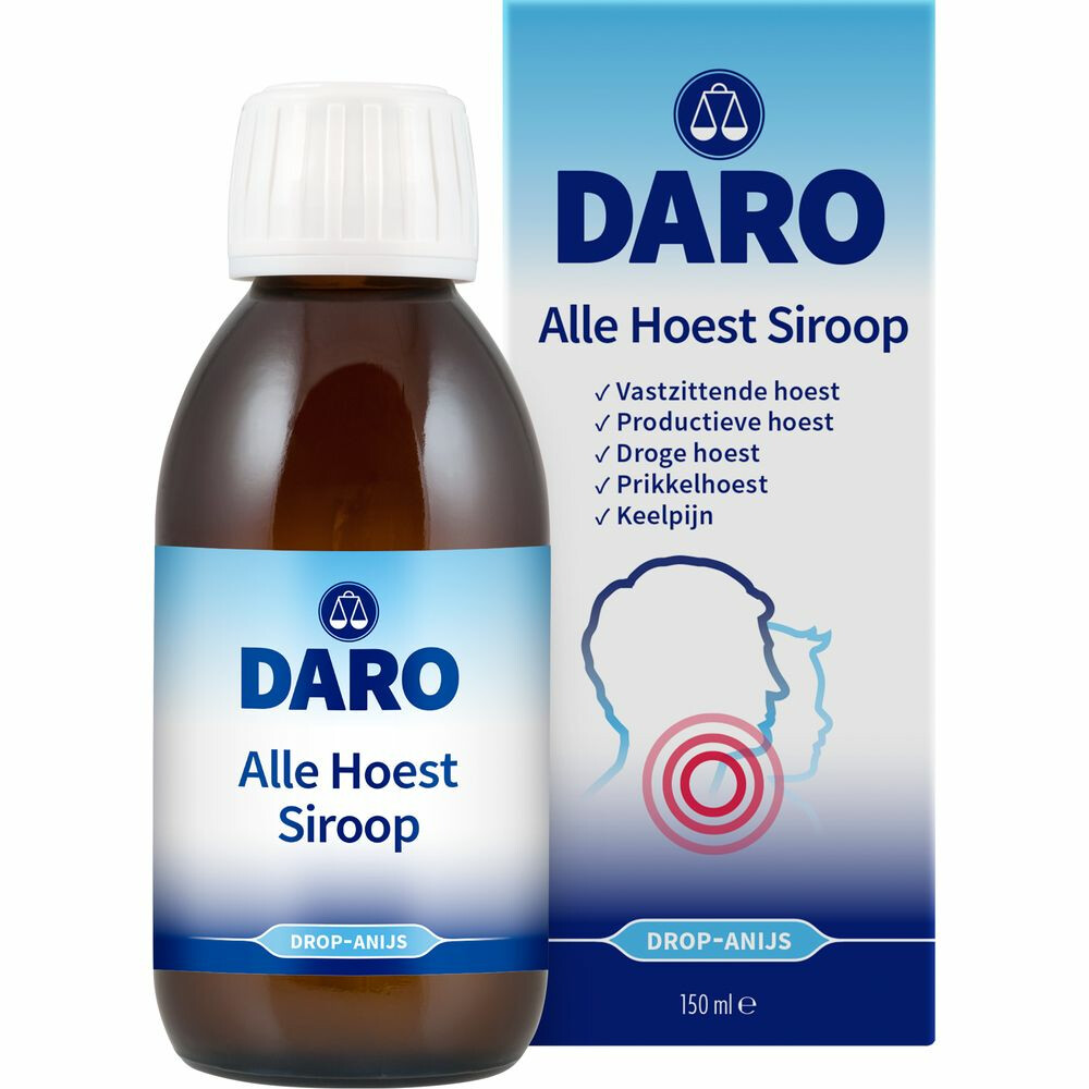 Daro Alle Hoest Siroop 150 ml