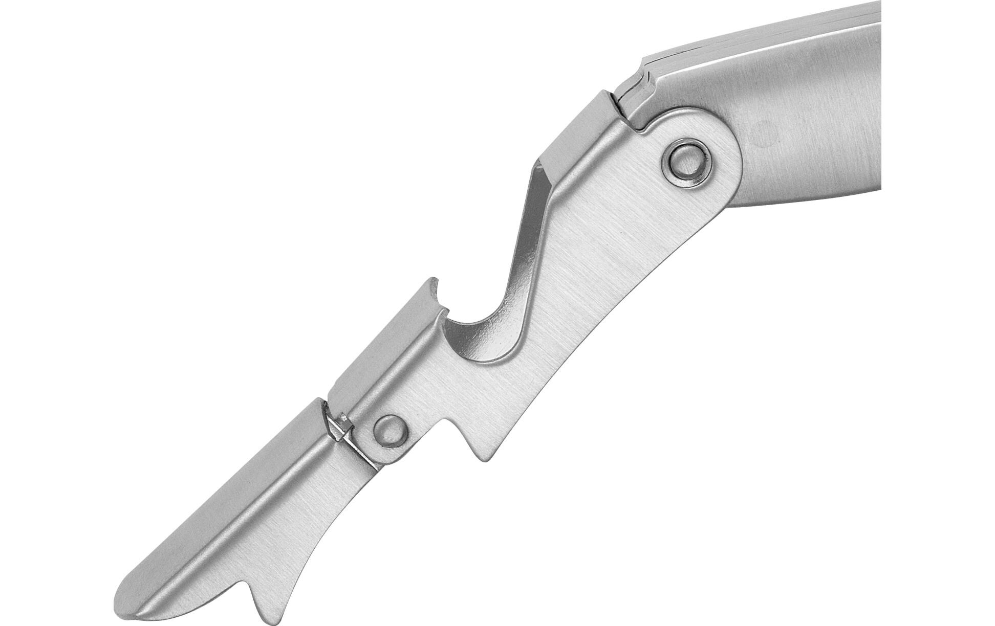 Kellnermesser Classic Matt, 12.1 x 2.6 cmZusammenklappbarer Kellnermesser mit 3-in-1-Funktion