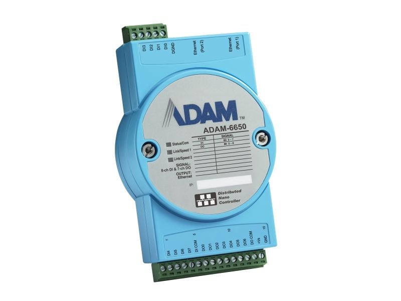 Advantech Smart I/O Modul ADAM-6050-D1 18-CH Isolated Digital I/O Modbus TCP Module