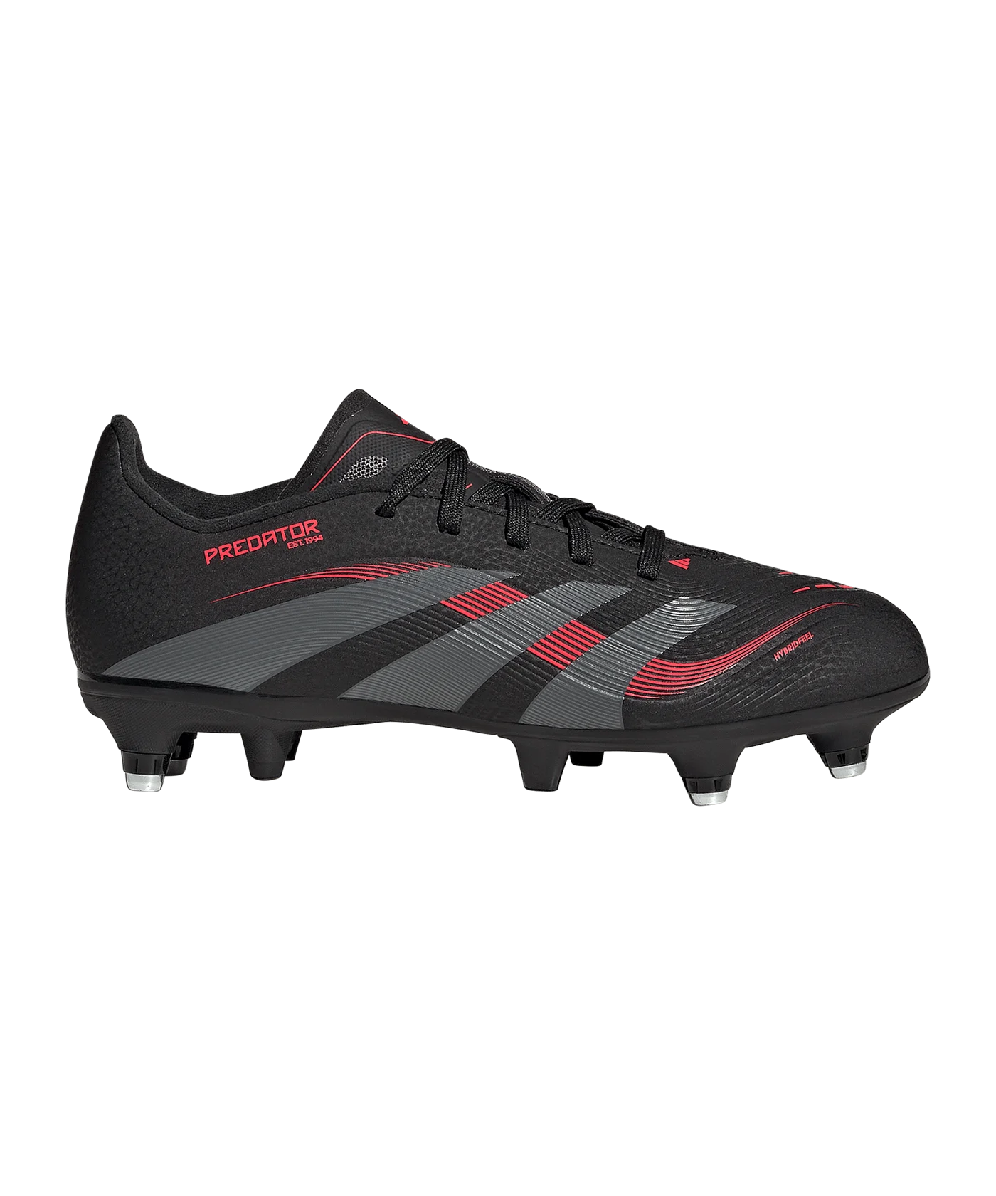 adidas Predator League SG Stealth Victory Kids Schwarz