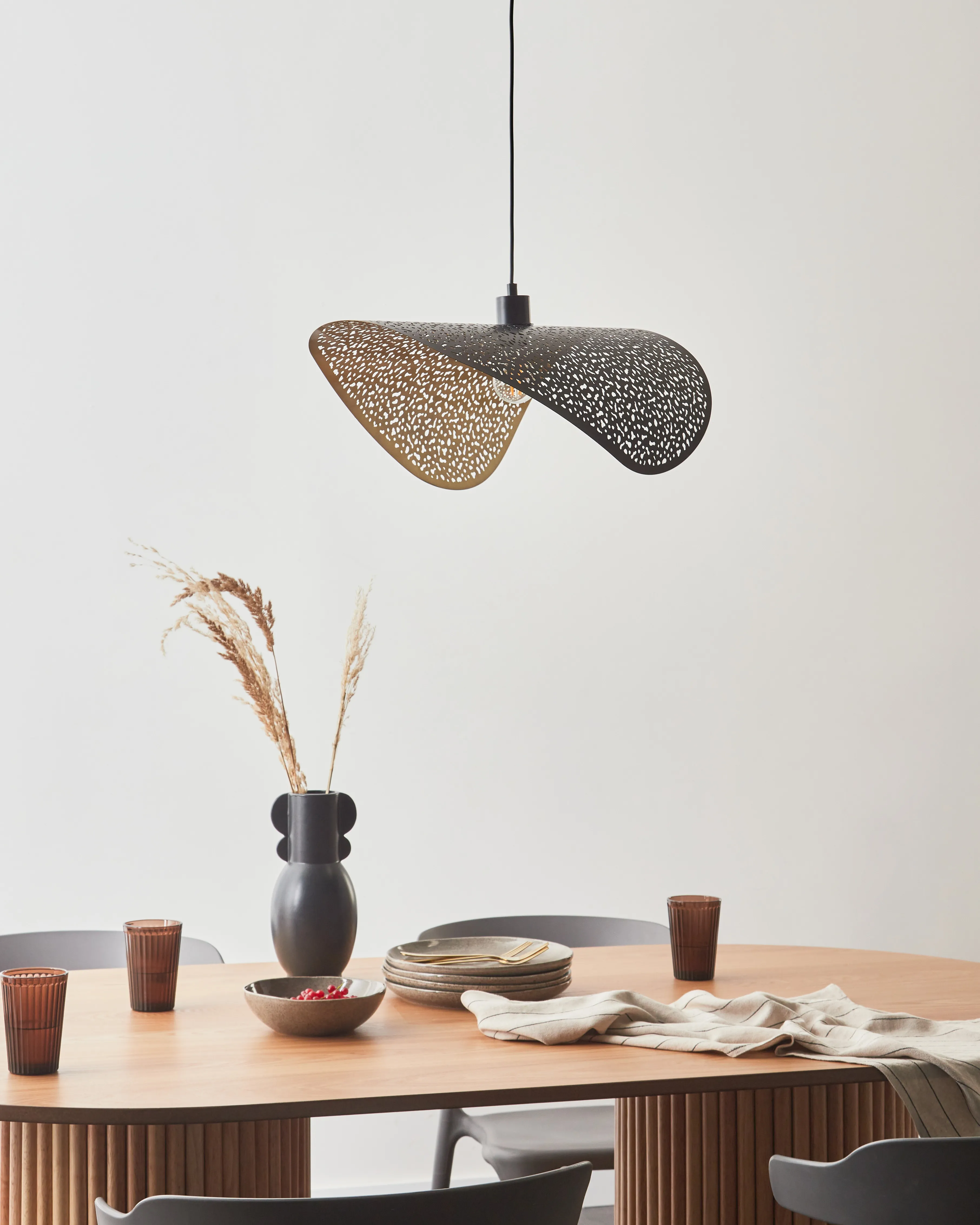 Hanglamp MAHI Metaal Zwart