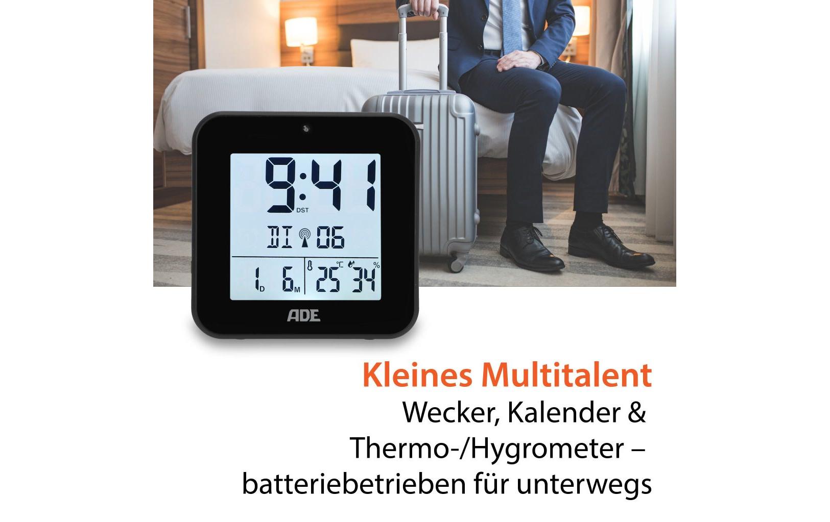 Funkwecker mit NachtlichtsensorWecker mit digitaler Anzeige