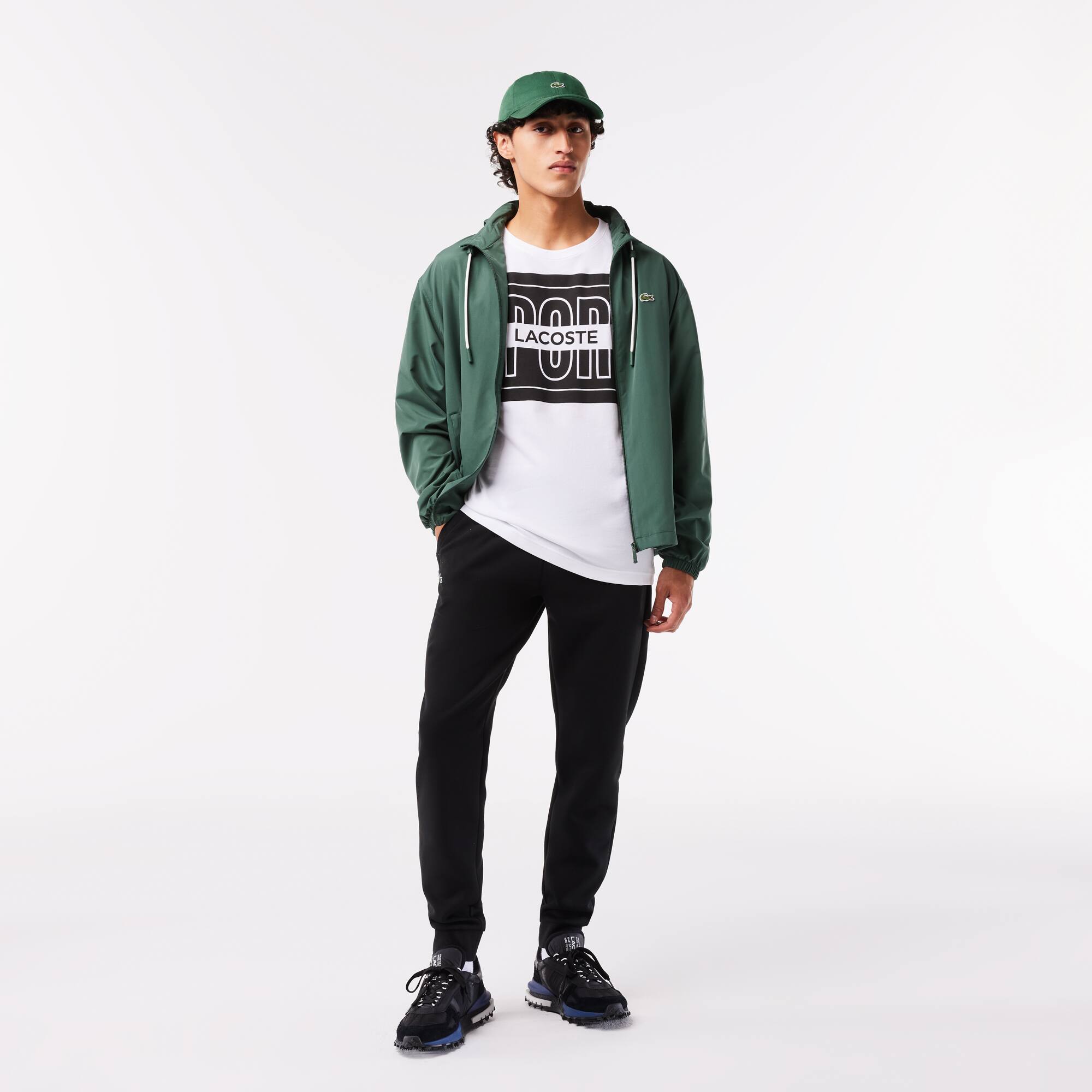 T-shirt Sport regular fit en coton T-Shirts - Blanc - Lacoste - Homme
