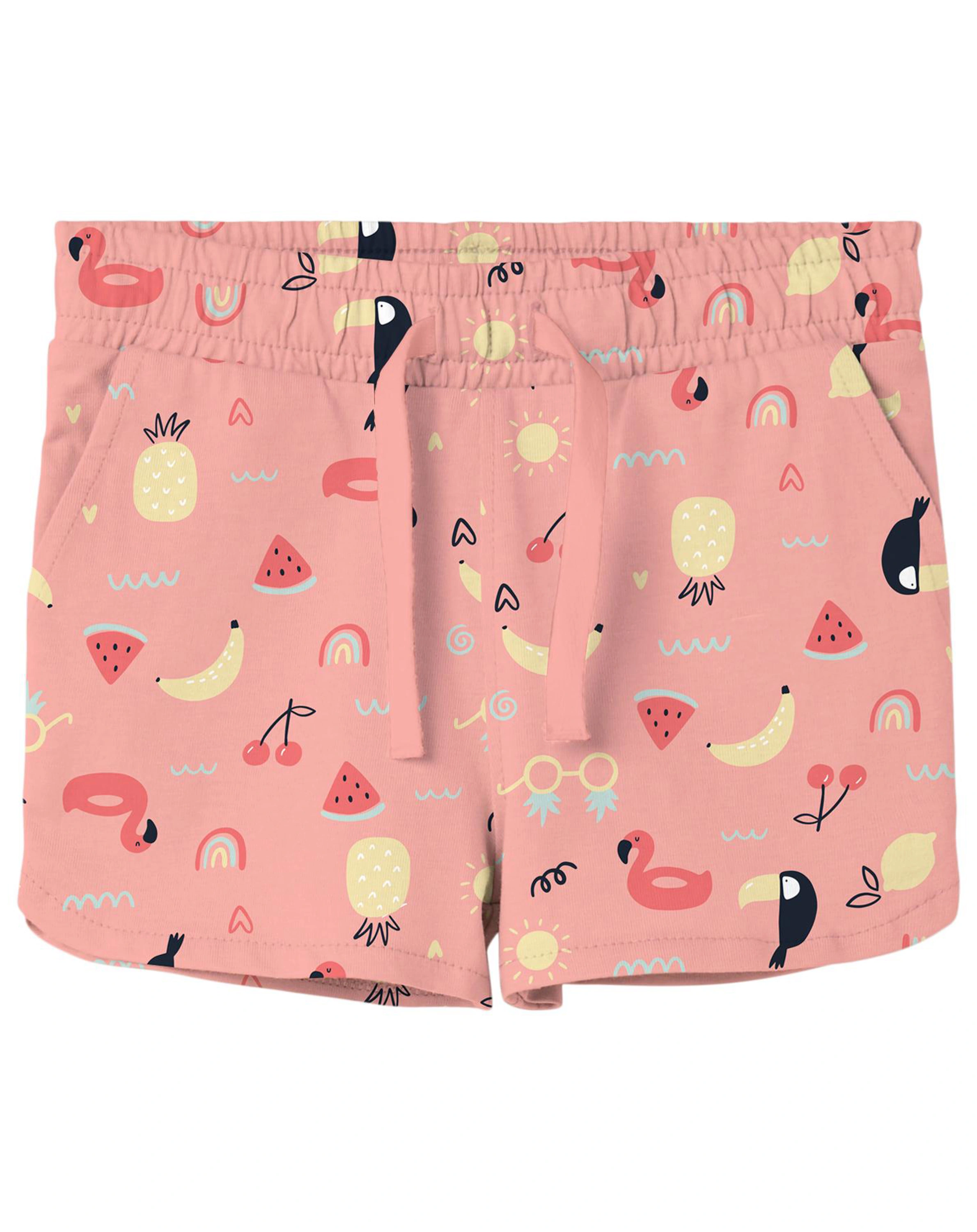 Shorts NMFVIGGA FRUITY in apricot blush