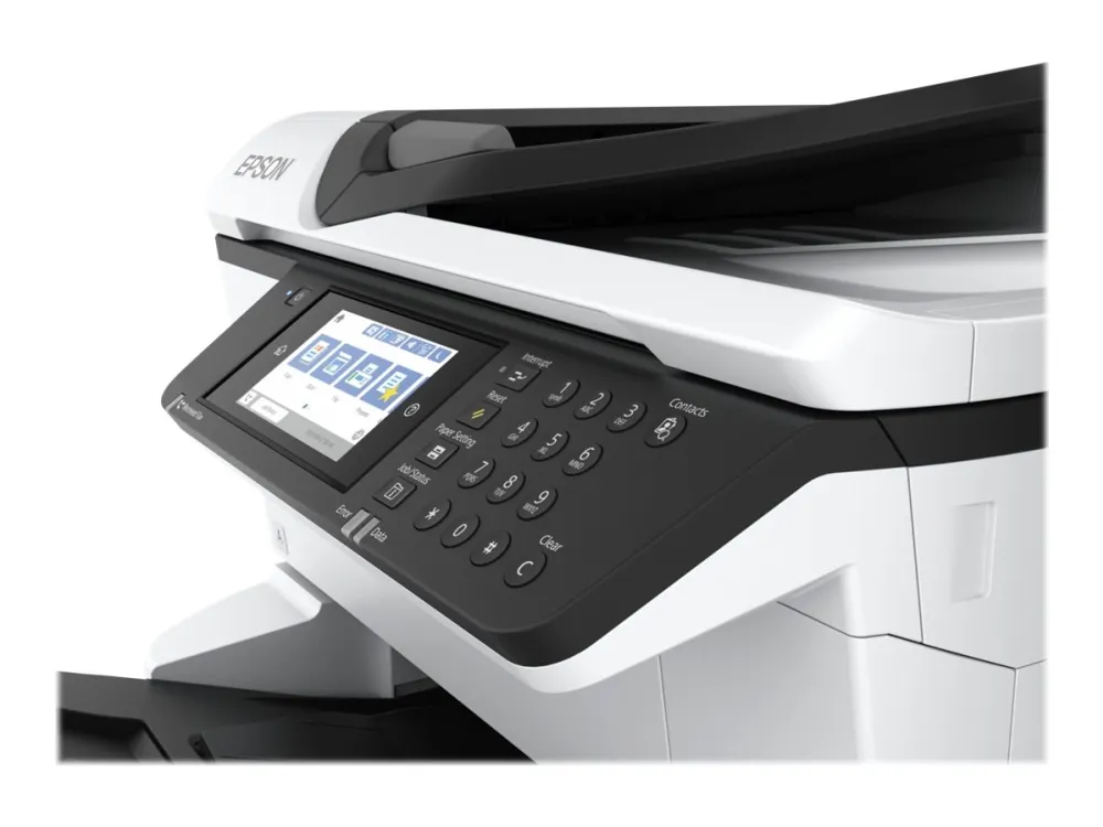 Epson WorkForce Pro WF-C878RDWF - Multifunktionsprinter - farve - blækprinter - A3 (297 x 420 mm) (original) - A3 (medie) - op til 22 spm (kopiering) - op til 24 spm (udskriver) - 335 ark - 33.6 Kbps - Gigabit LAN, Wi-Fi(n), USB 3.0, USB 2.0 vært