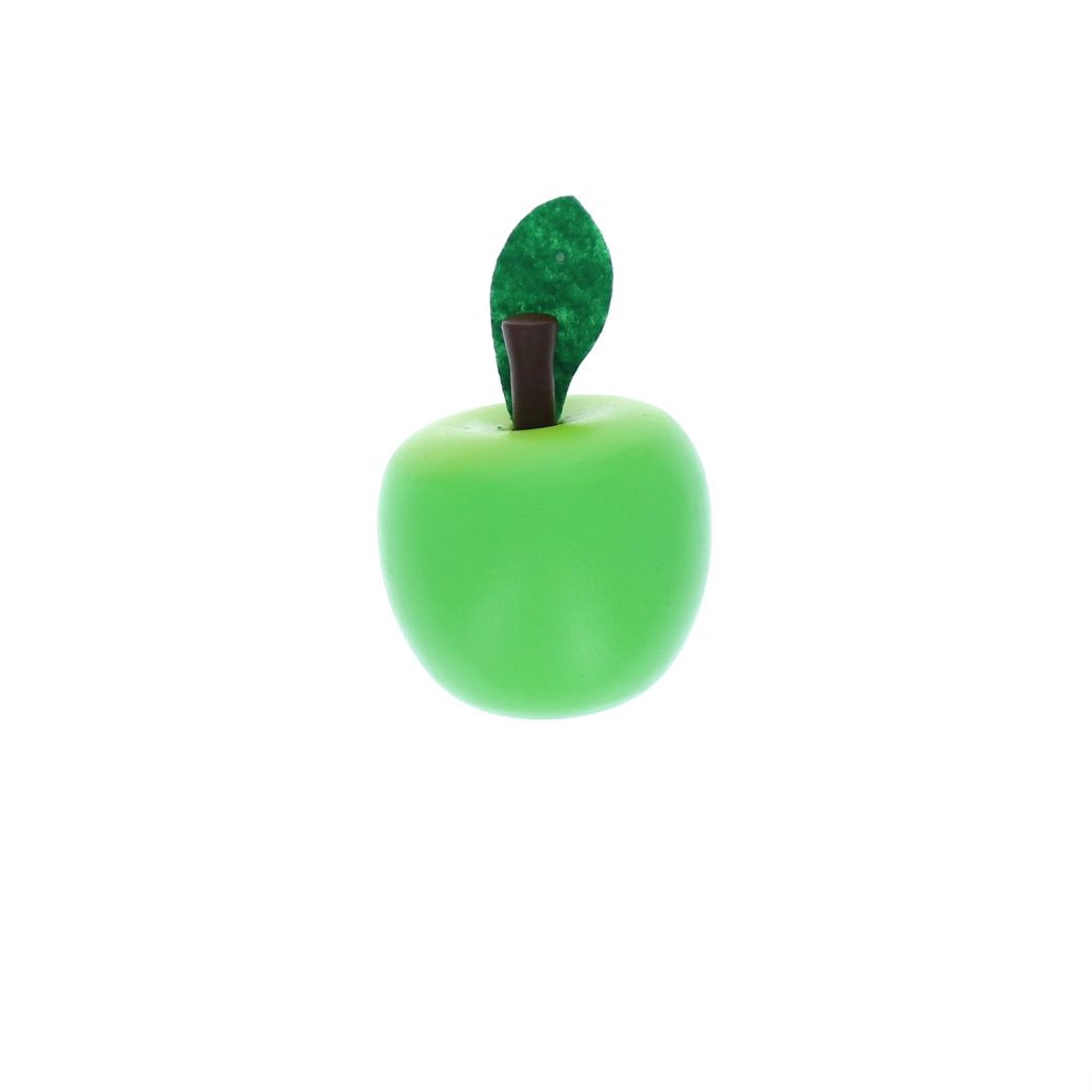 Pomme en bois Mercredi et Patati