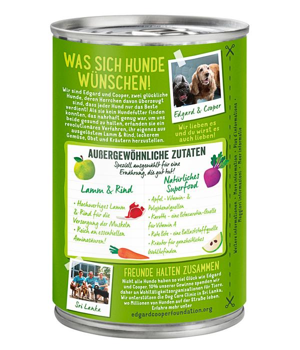 Edgard & Cooper Nassfutter für Hunde,