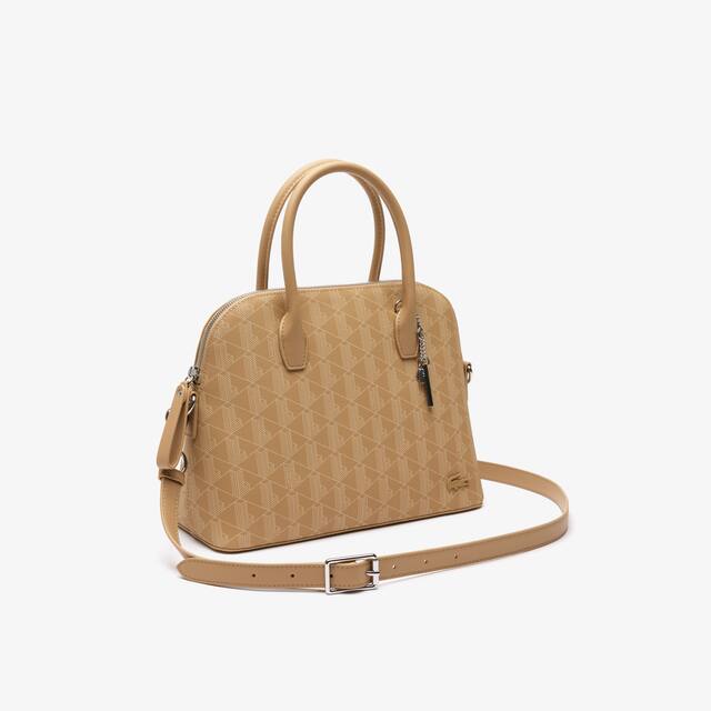 Sac bugatti Daily Lifestyle monogramme Sacs à main & Cabas - Beige - Lacoste - Femme