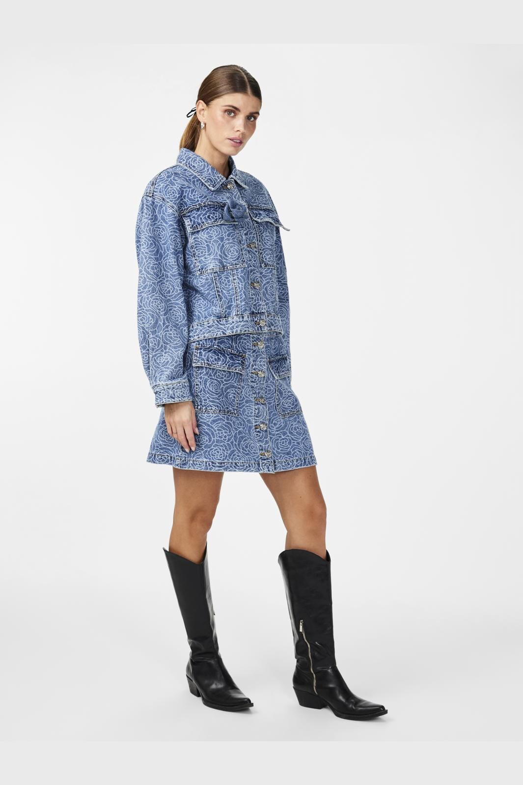 Y.A.S Yasrosalyn Ls Denim Jacket