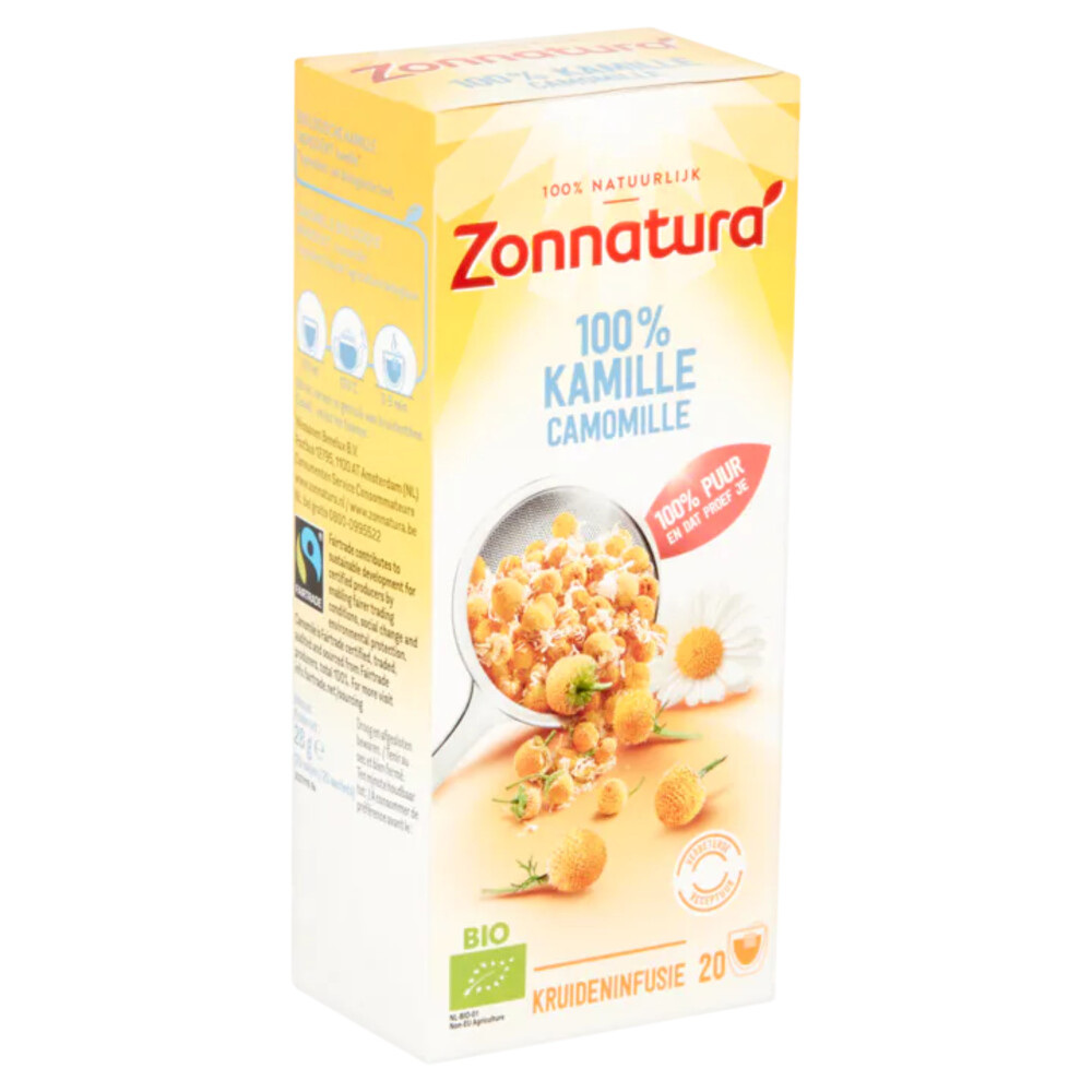 Zonnatura Kamille TheeBiologisch20 stuks