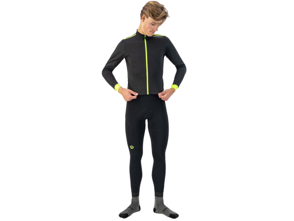 Rogelli Core Overgangsjakke, Black/Fluor