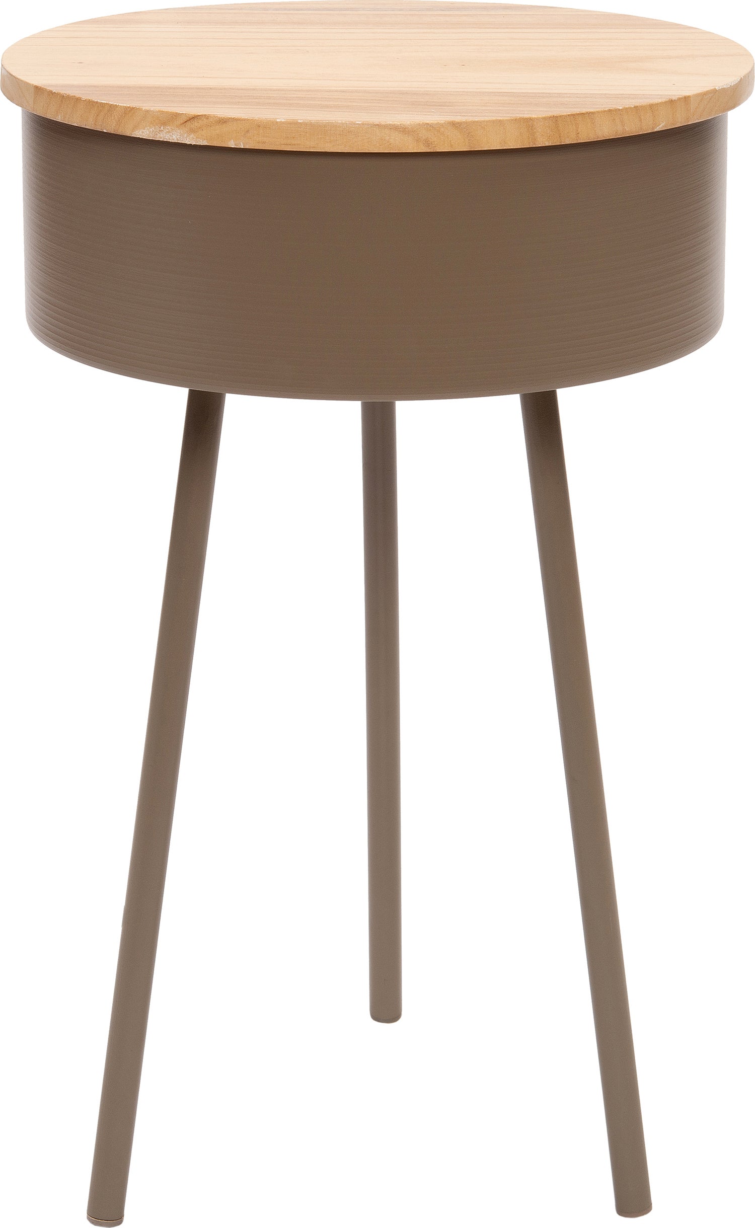 Intratuin bijzettafel Coco grijs D 32 H 50 cm