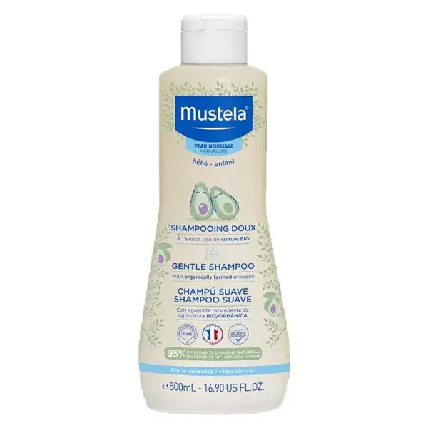 Shampoo Mustela para Cabelos Suaves 500ml