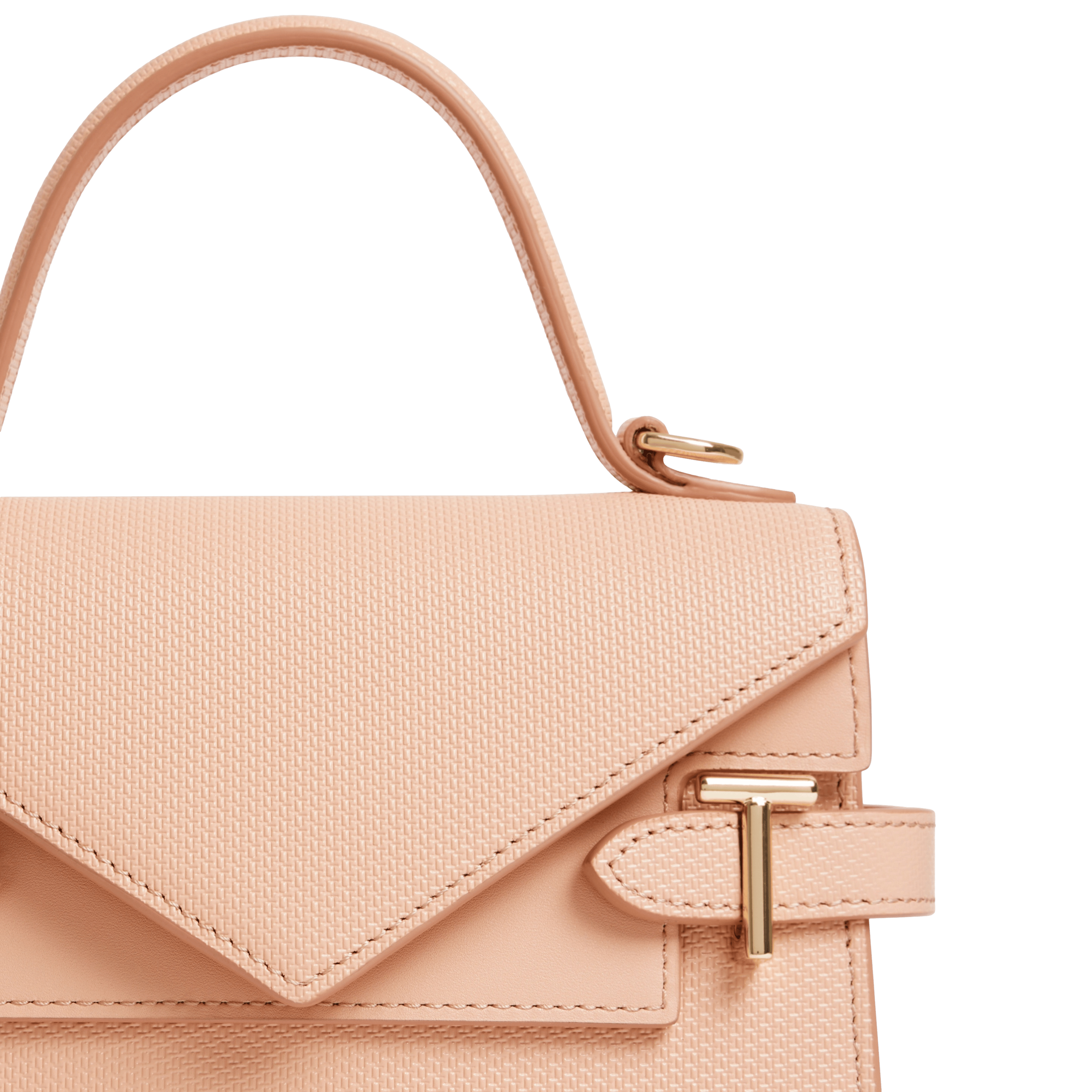 EMILIE - Sac à main en cuir | Rose