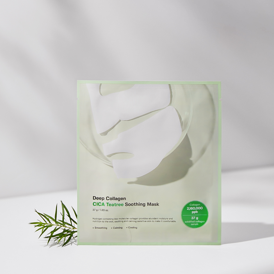 Sungboon Editor - Deep Collagen Cica Teatree Soothing Mask - 1 pcs