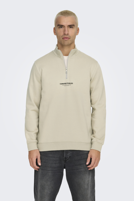Only & Sons beige heren sweater