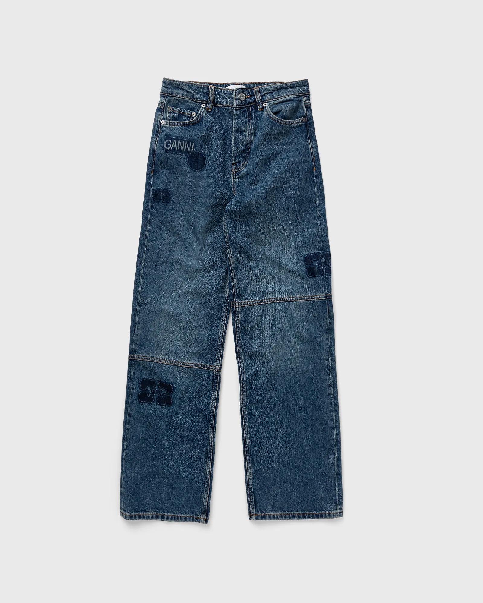 Ganni Patch Denim Izey
