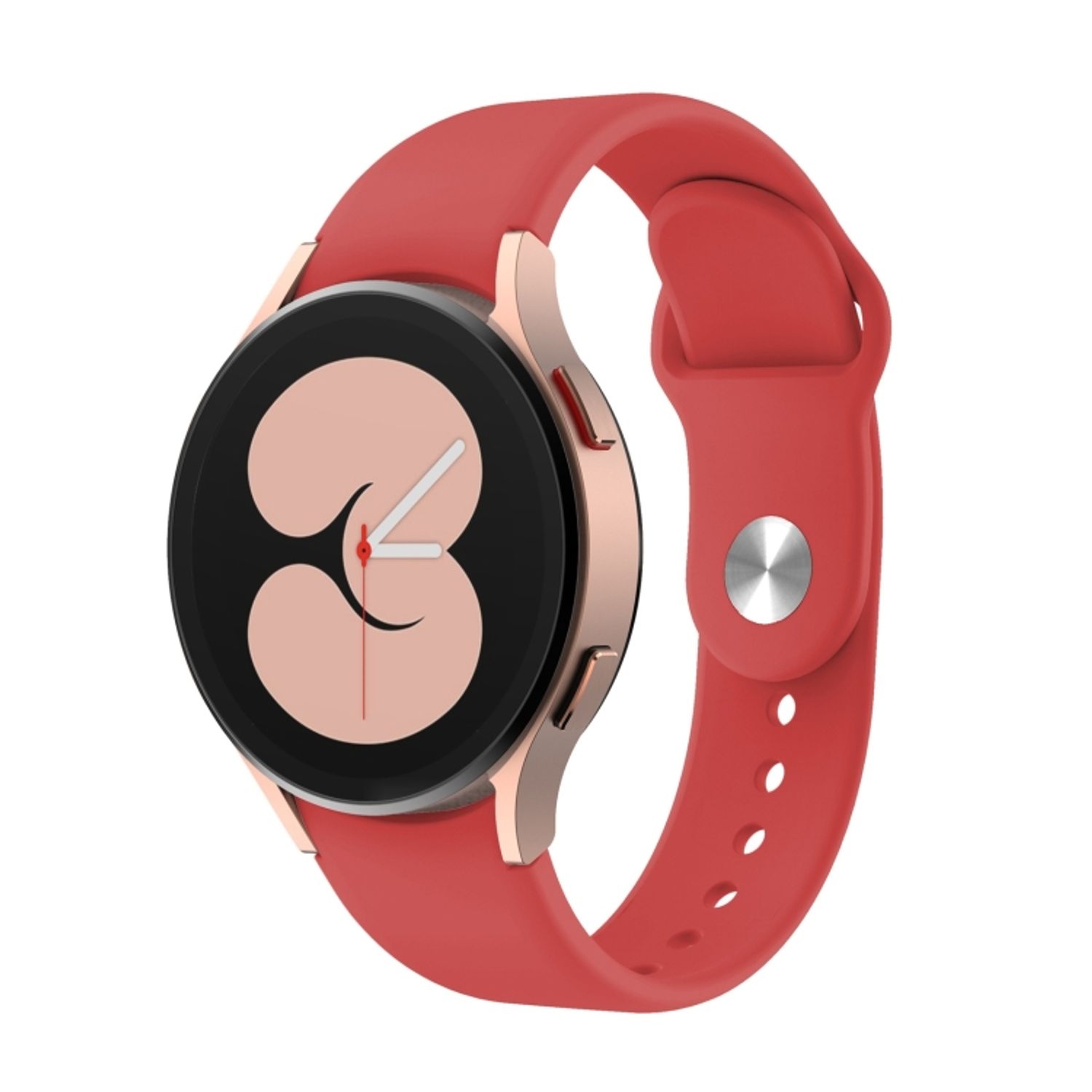 Silikon Armband 20mm Uhrenarmband für Samsung Galaxy Watch 4 5 Classic Pro Loop