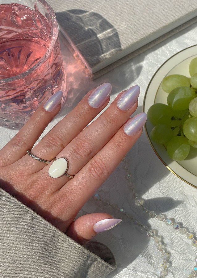 DUFFBEAUTY Reusable Press-on Manicure Lavender Haze