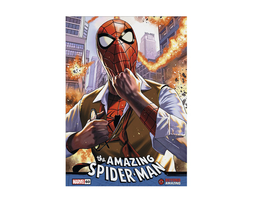 Canvas schilderij Spiderman The Amazing 50x70 cm