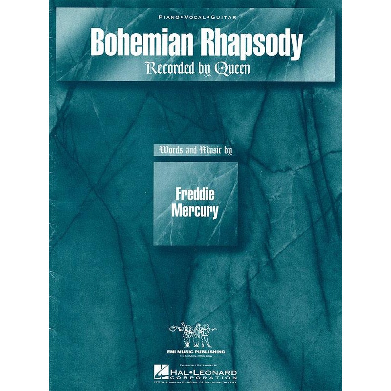Hal Leonard - Queen Bohemian Rhapsody PVG