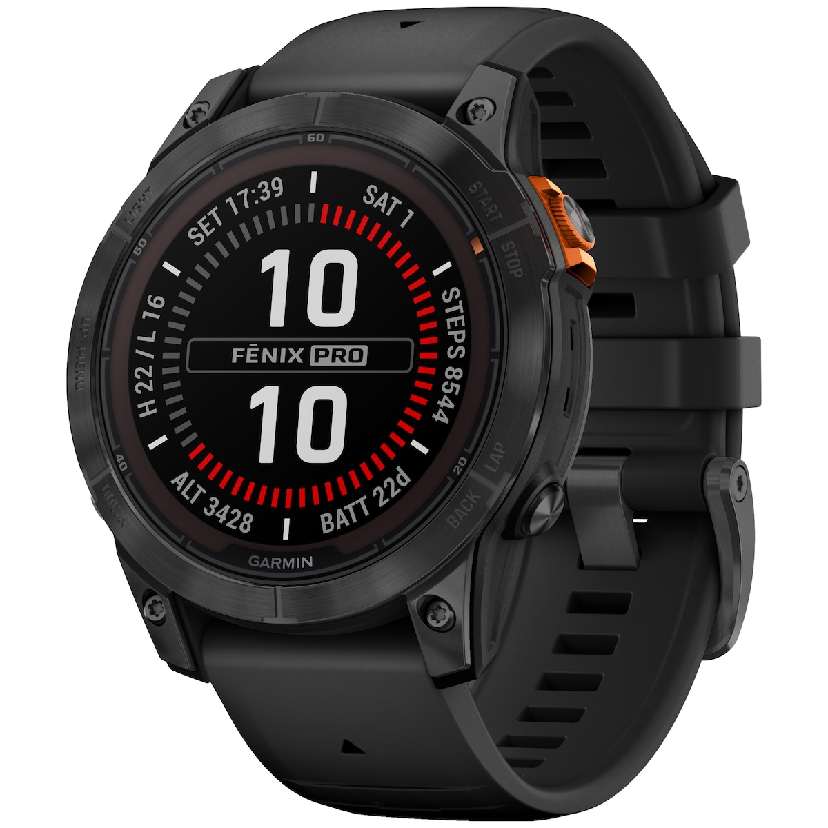 Garmin Fenix 7 Pro Solar smartklokke, 47mm (sort)