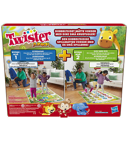 Hasbro Spiel - Twister Junior - 2-I-1