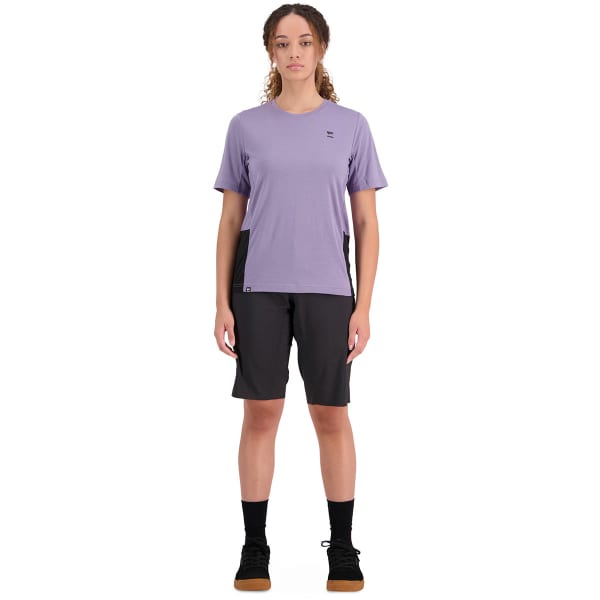 Maillot VTT MONS ROYALE TARN MERINO SHIFT TEE LOGO W THISTLE/BLACK