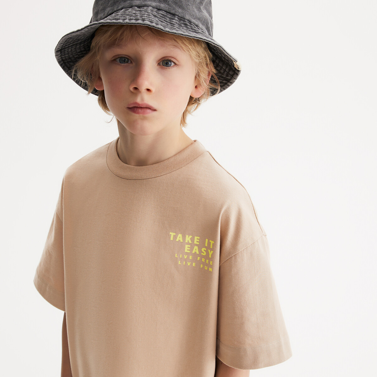 COLEÇÕES LA REDOUTE<br>Camiseta de manga curta com 