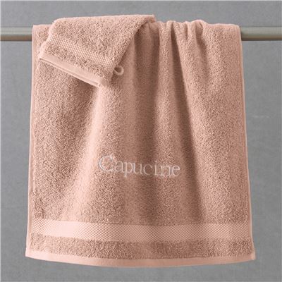 Linge de toilette uni PERSONNALISABLE Lauréat Élégance - 500 g/m²