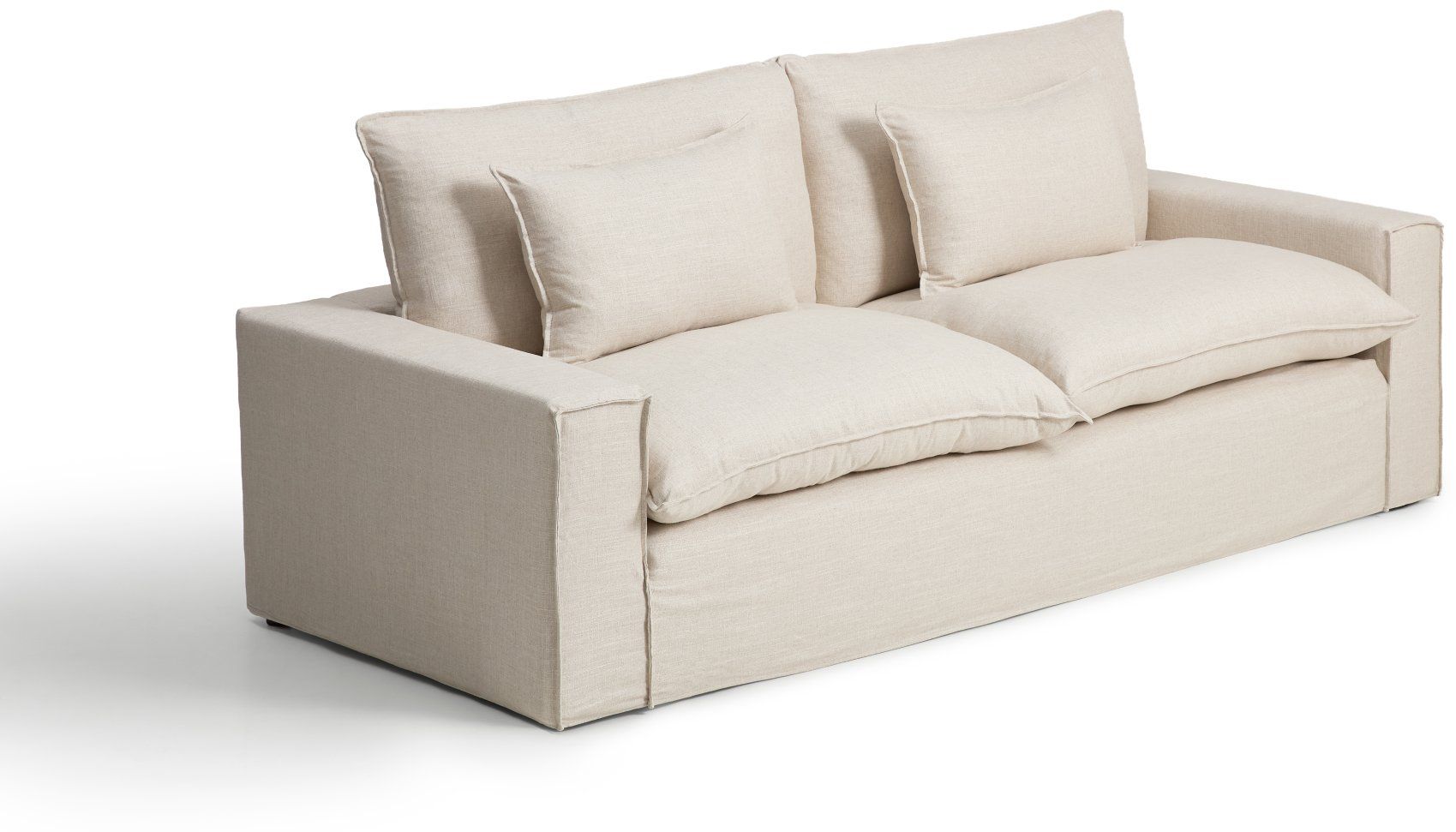 Kave Home Anarela Beige 3-Zitsbank