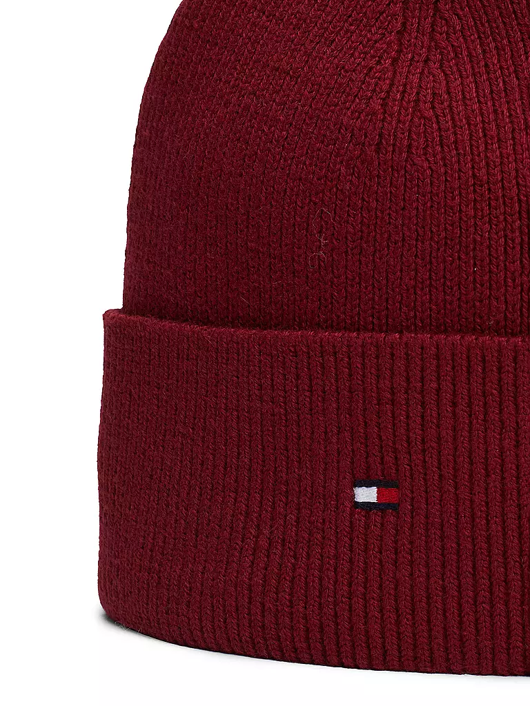TOMMY HILFIGER Mütze - Haube rot