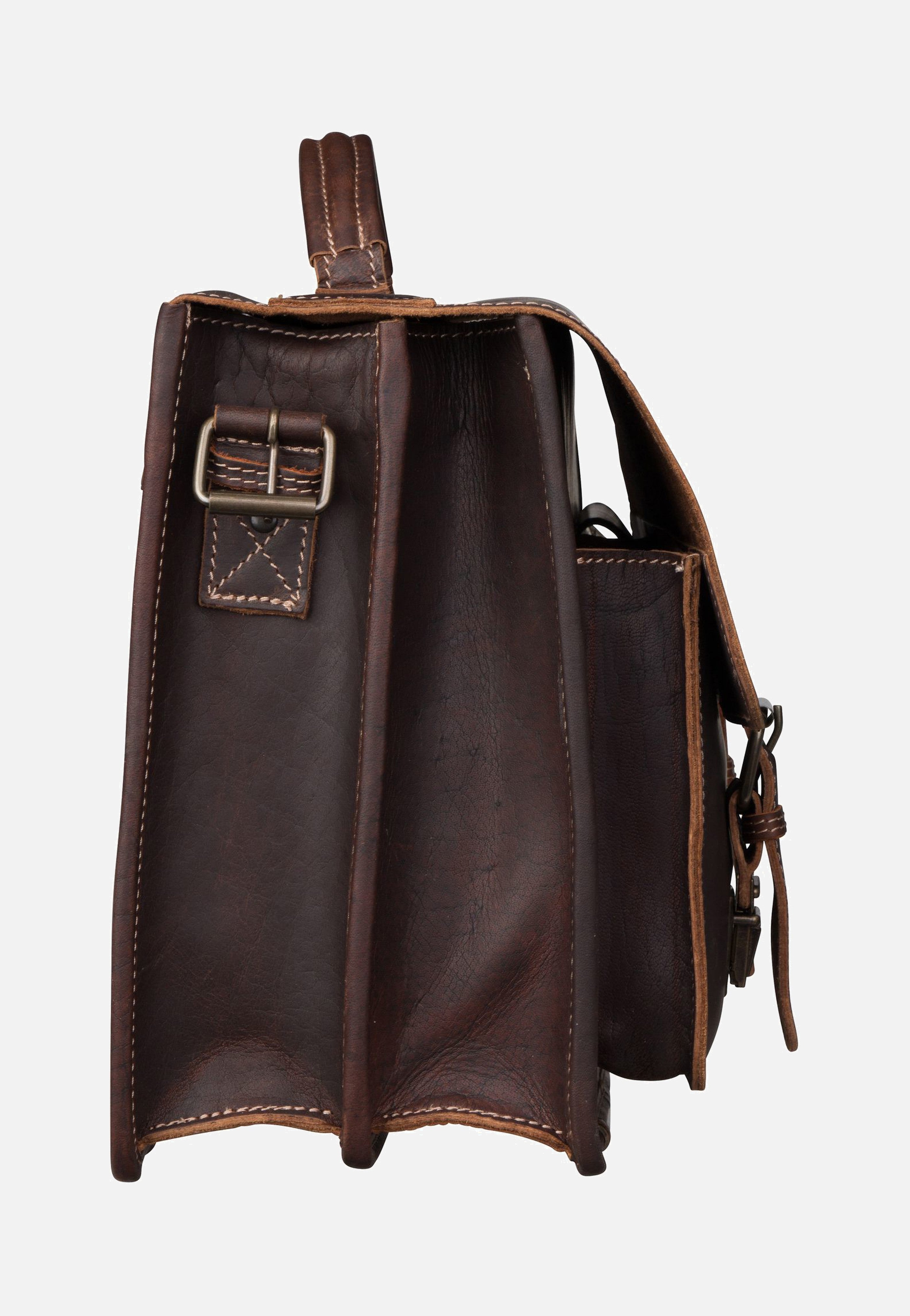 Buffalo 1128 Mappe XXL Brown - Aktentasche