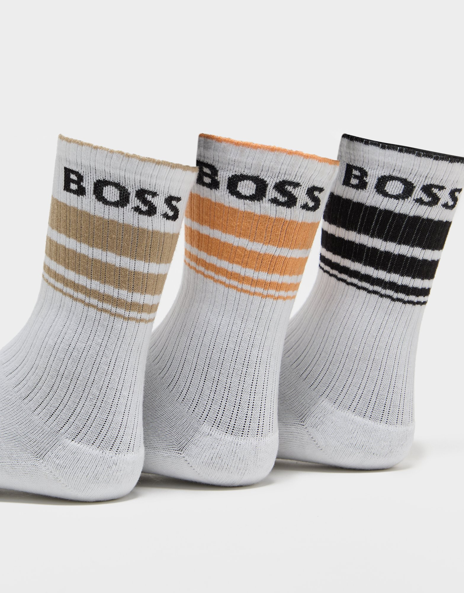 BOSS Lot de 3 paires de chaussettes Homme