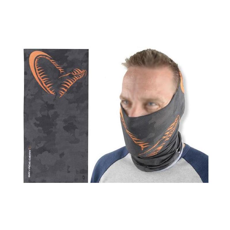 Foulard Savage Gear Black Savage Tec-Tube W/Fleece - Noir