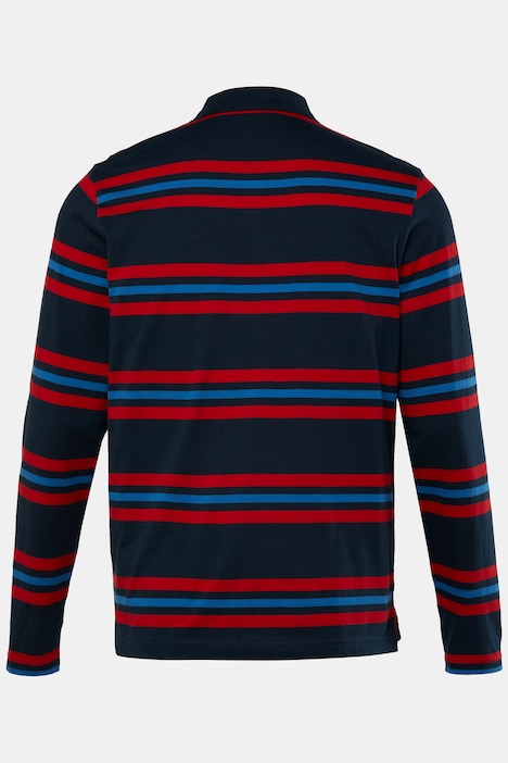 Boston Park Poloshirt, Langarm, Ringel, bis 52/54 / 84/86