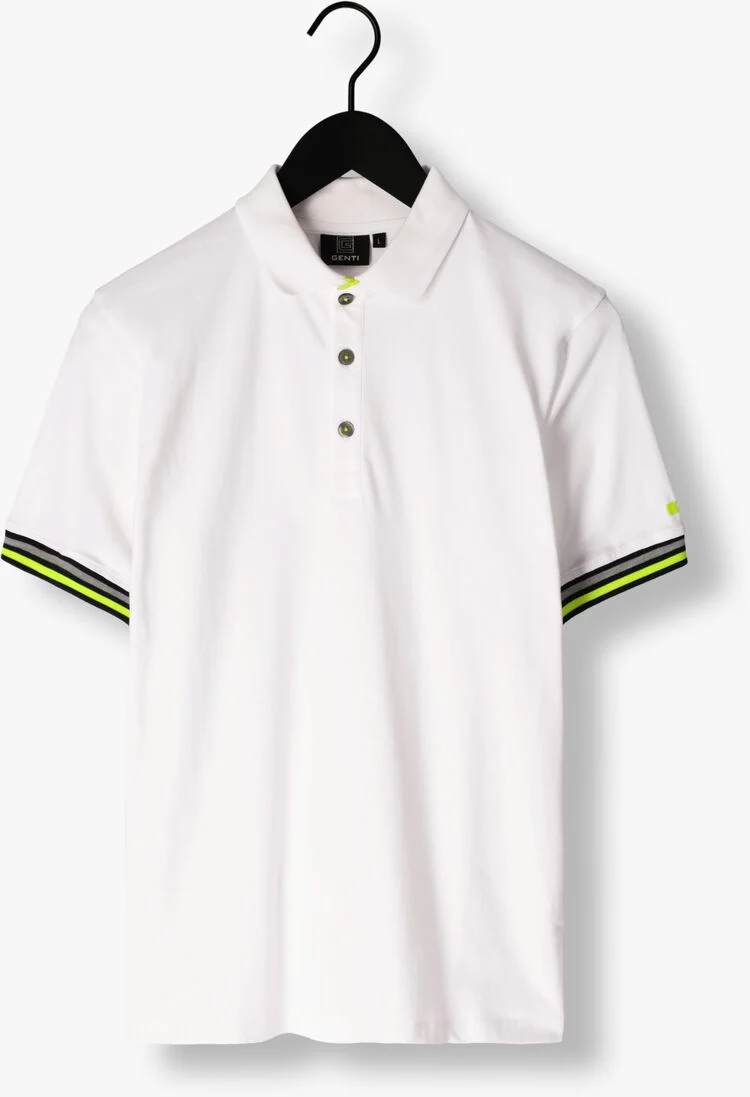 GENTI witte genti polo j7008-1219