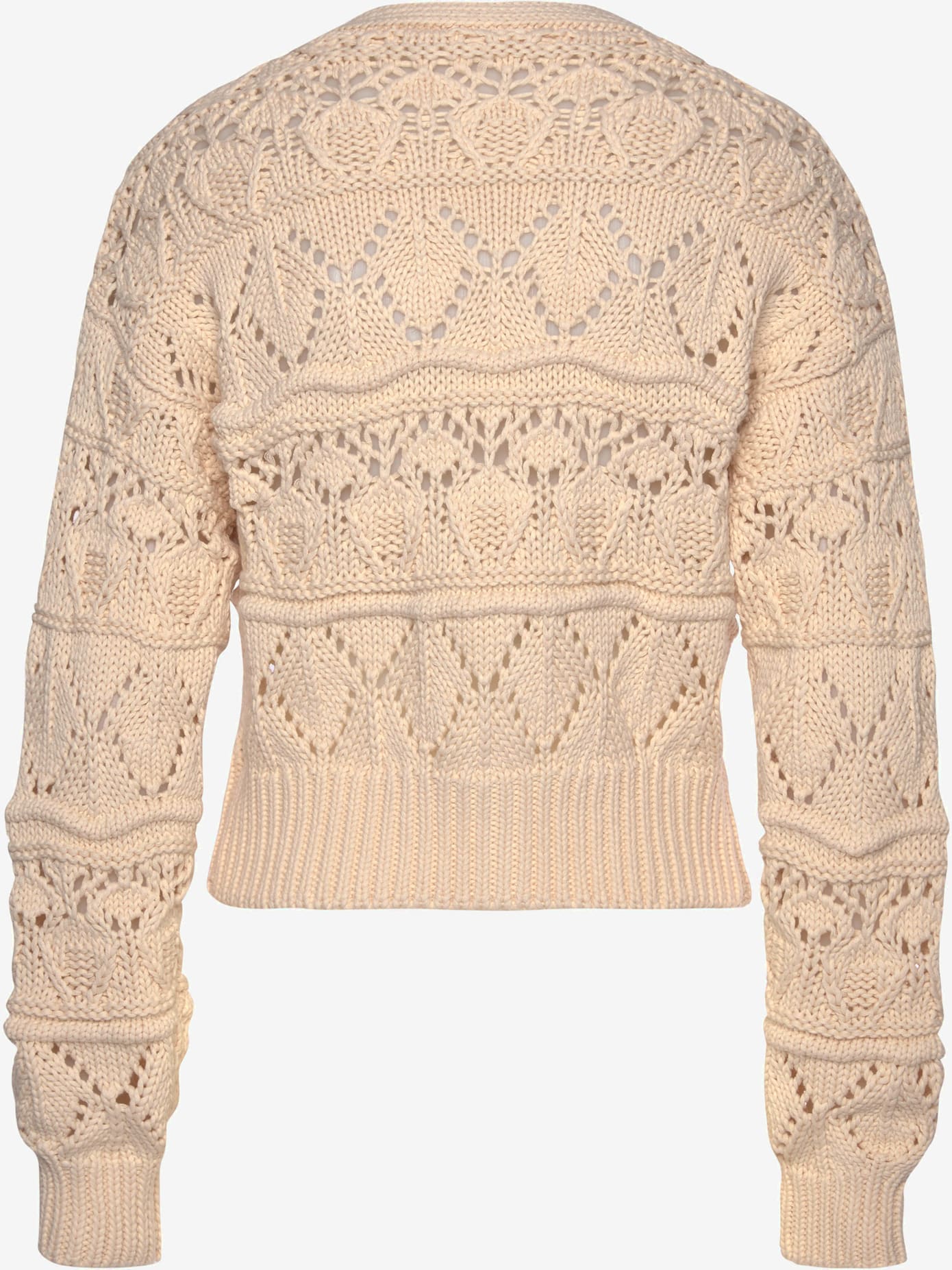 Veste en tricot ajouré veste en tricot légère avec encolure en v