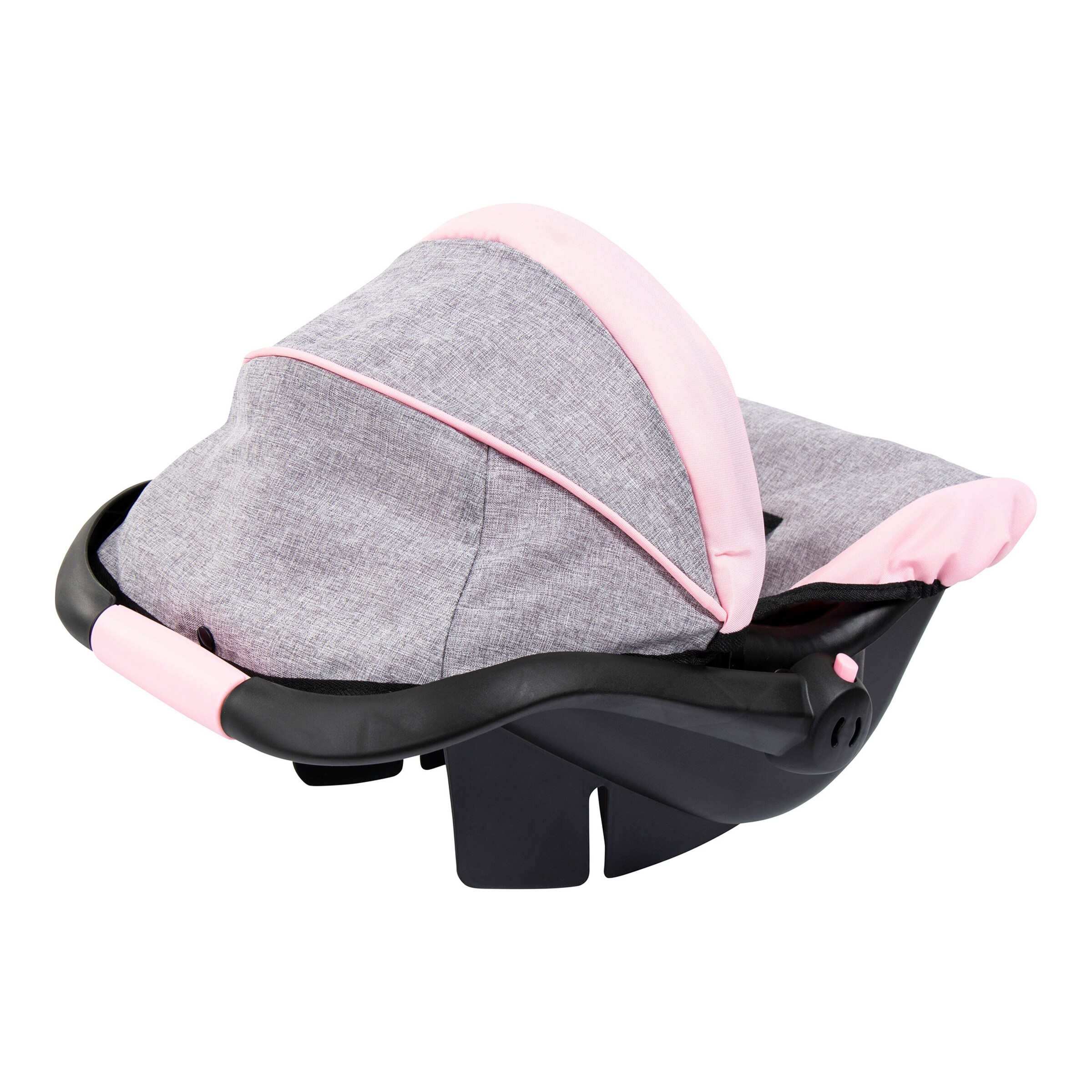 Bayer Design Puppen-Babyschale grau/rosa