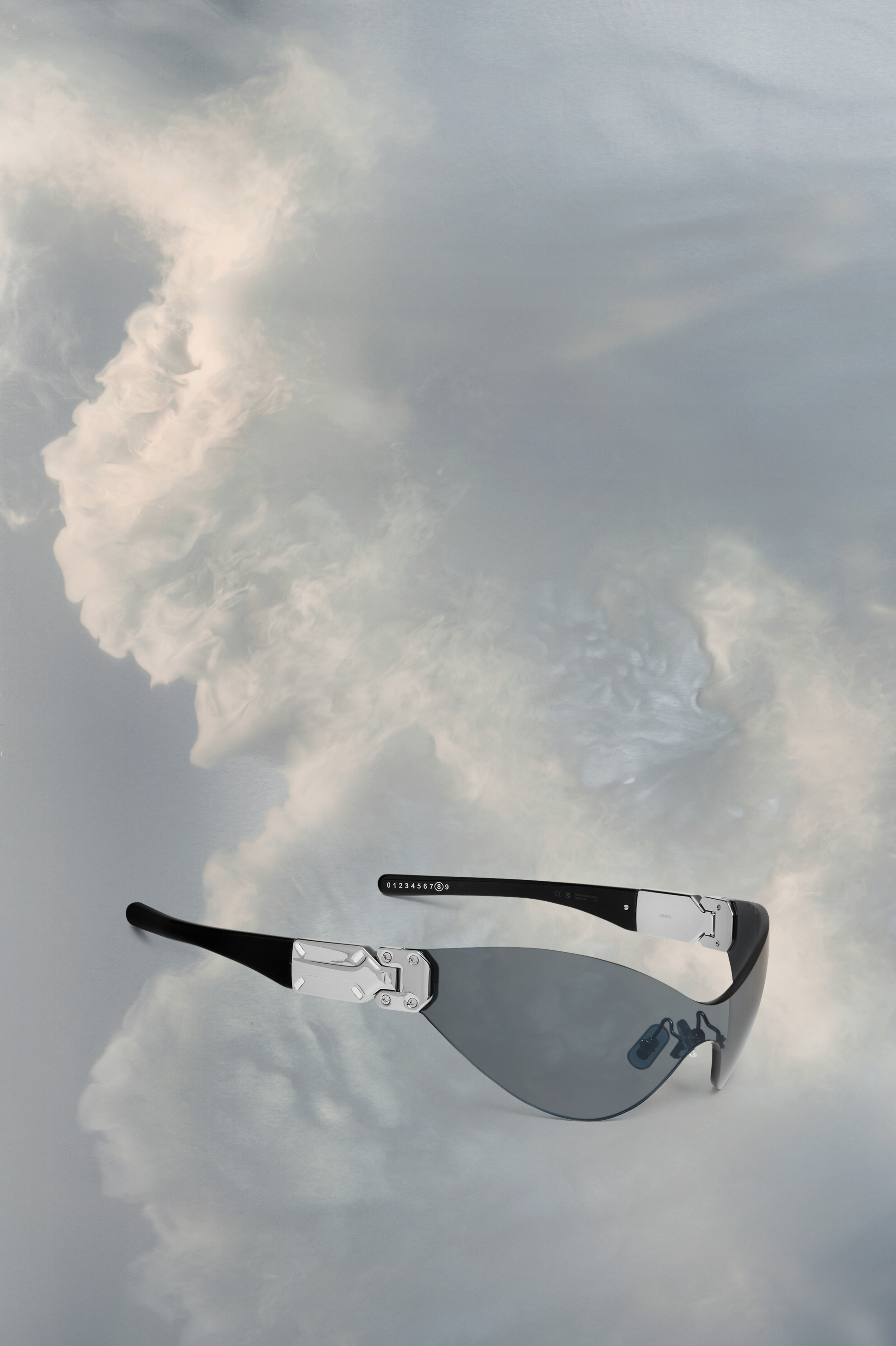 Lunettes MM X Gentle Monster MM103 Argent et noir