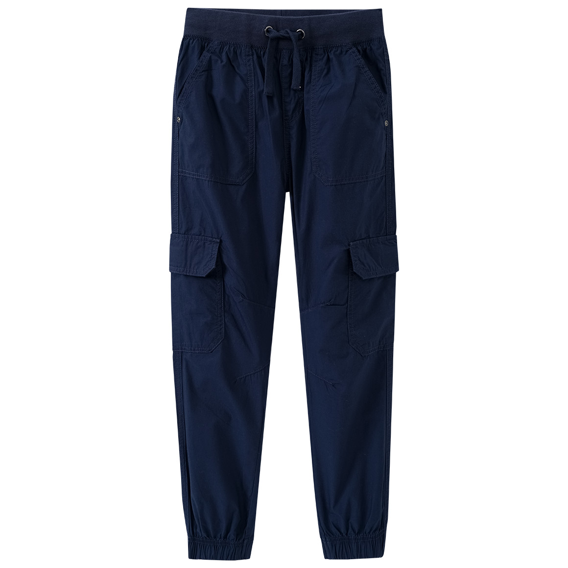 Yigga Jungen Cargohose mit Elastikbund dunkelblau