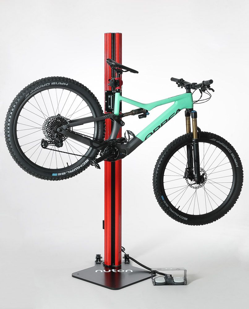 Nuton-Bike Elektrischer Montageständer FS inkl. Fußschalter