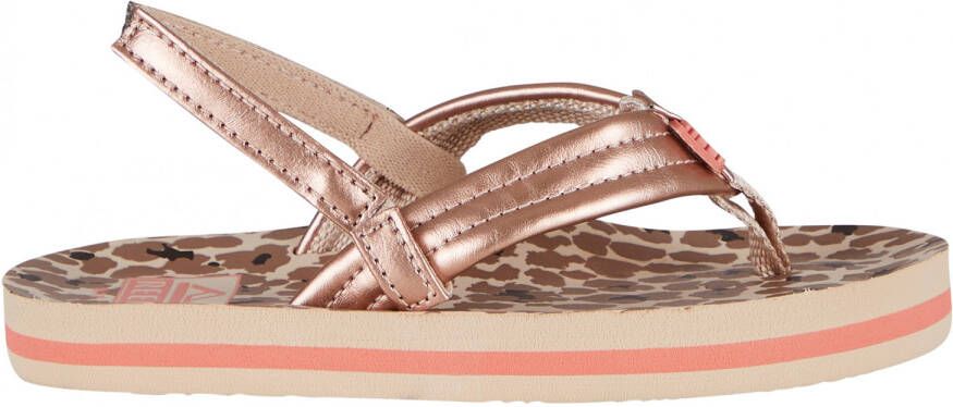 Reef Slippers Little Ahi Cheetah RF002199CEE Roze 28 29