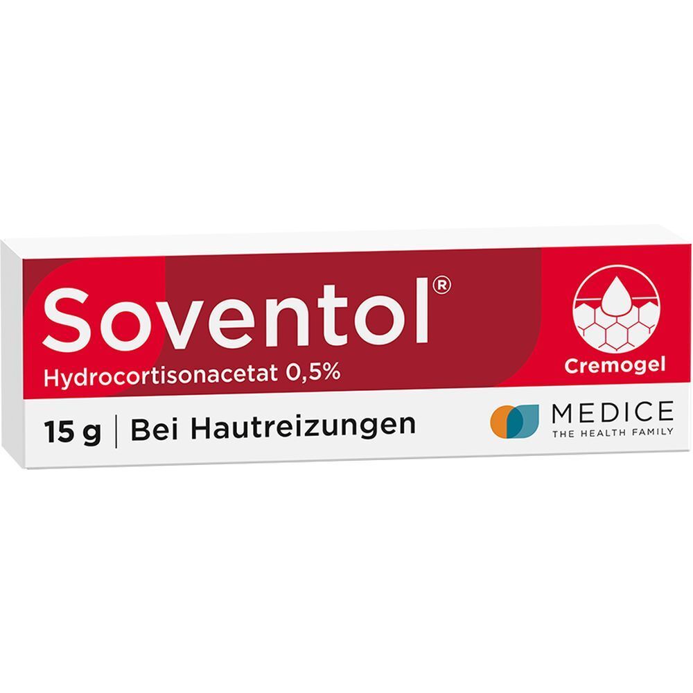 Soventol HydroCortisonACETAT 0,5% Hautentzündungen